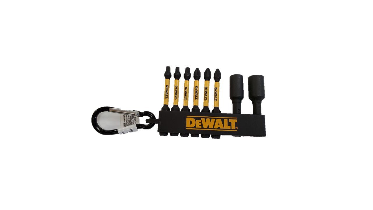 DEWALT DWA2MXC2IRCARC-FLEX TORQ 2.25IN MIX W/ND 8PK DR CARABIN - Wise Line Tools