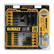 DEWALT DWA2T20C-Flextorq Impact Ready Screwdriving Bit Sets With Toughcase+ System - Wise Line Tools