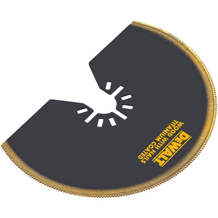 DEWALT DWA4211-1-1/4 In Titanium Oscillating Tool Blade For Flush Cutting (1 Pack) - Wise Line Tools