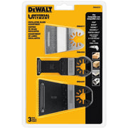 DEWALT DWA4231-3 Piece Oscillating Blade Assortment - Wise Line Tools