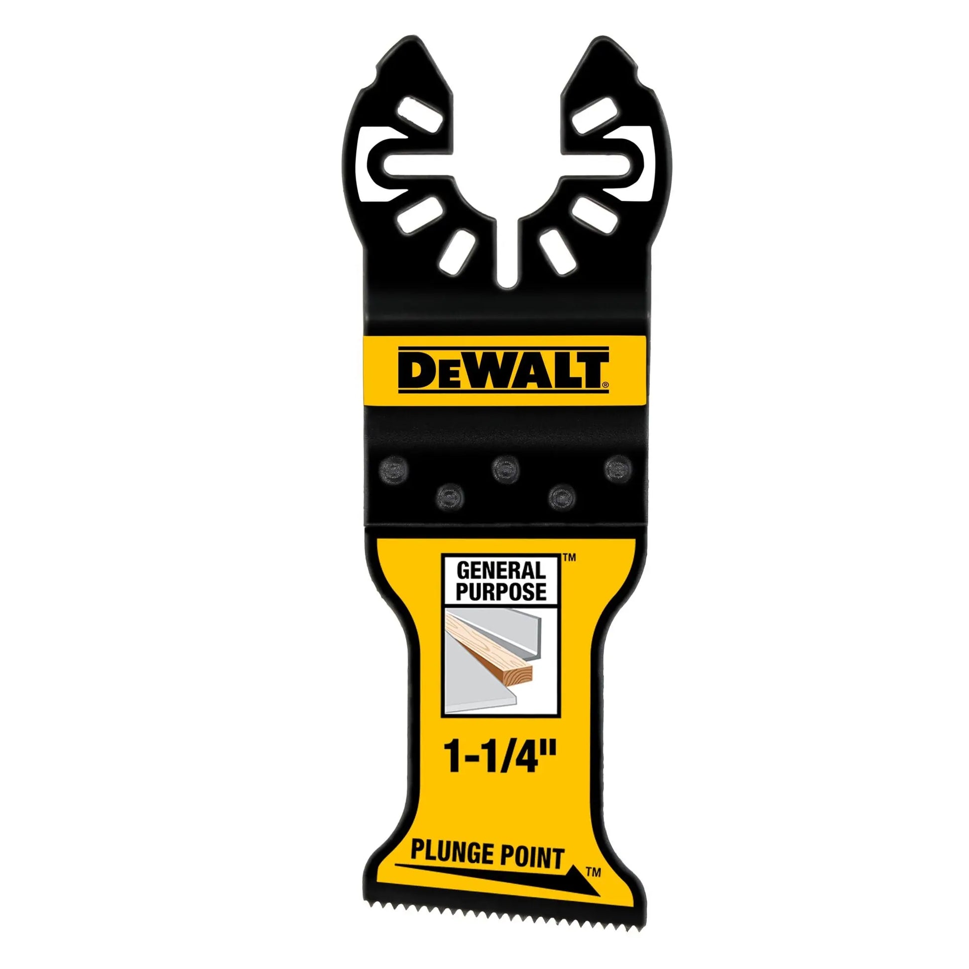 DEWALT DWA4258B – DEWALT OSC 1 1/4" PLUNGEPOINT General Purpose Blade 10PK DEWALT
