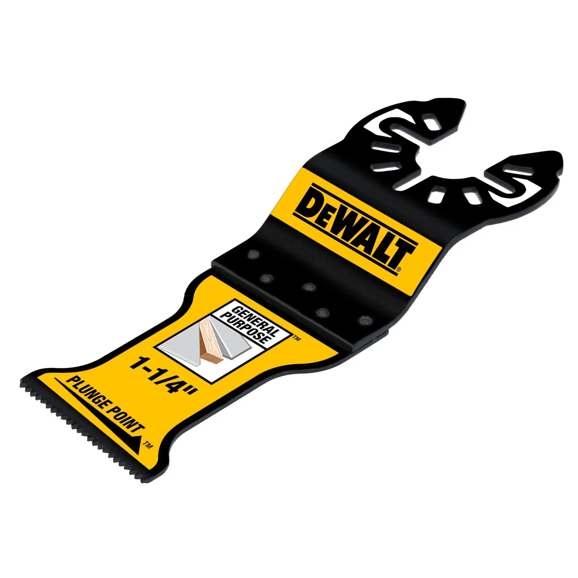 DEWALT DWA4258B25 – DEWALT OSC 1 1/4" PLUNGEPOINT General Purpose Blade 25PK DEWALT