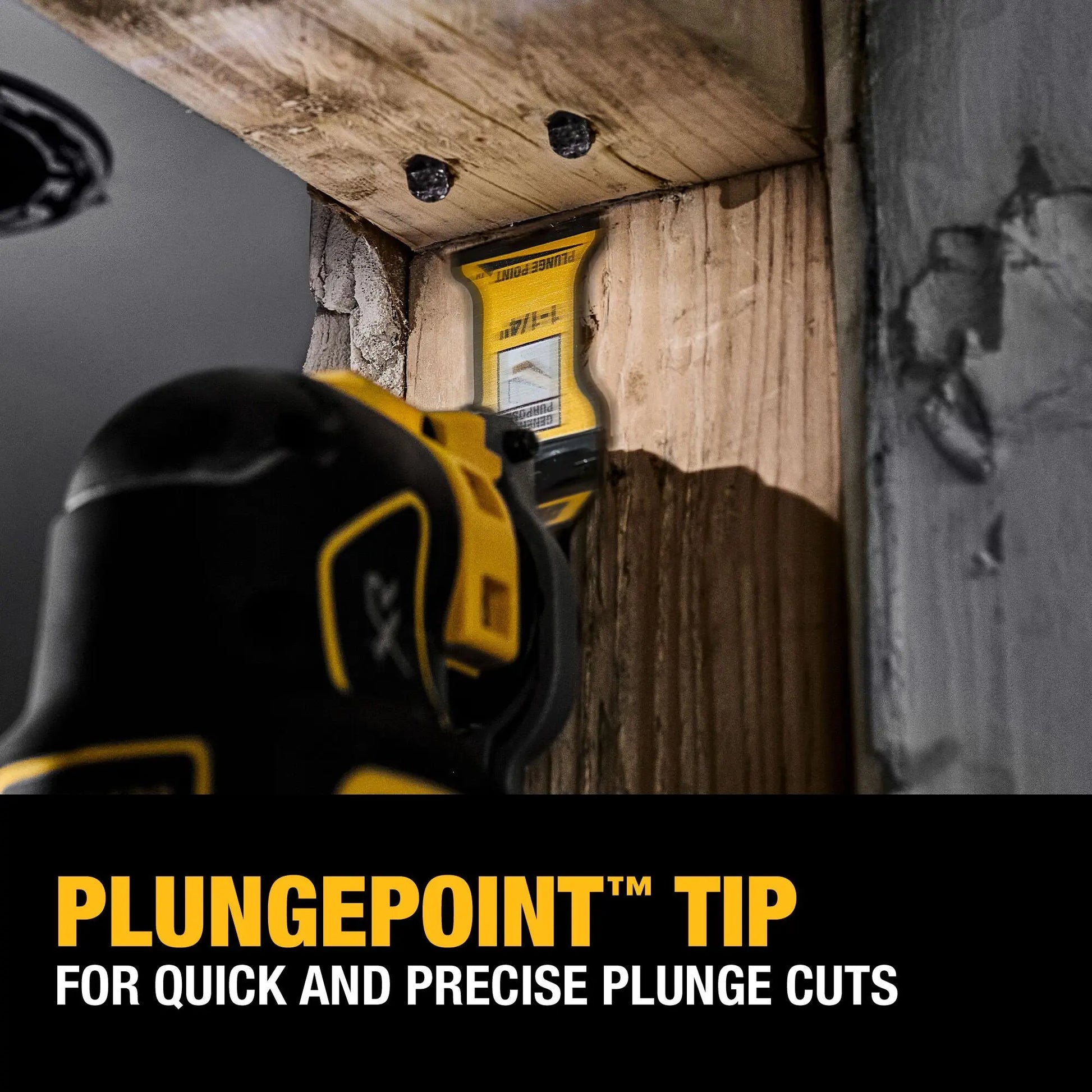 DEWALT DWA4258B25 – DEWALT OSC 1 1/4" PLUNGEPOINT General Purpose Blade 25PK DEWALT