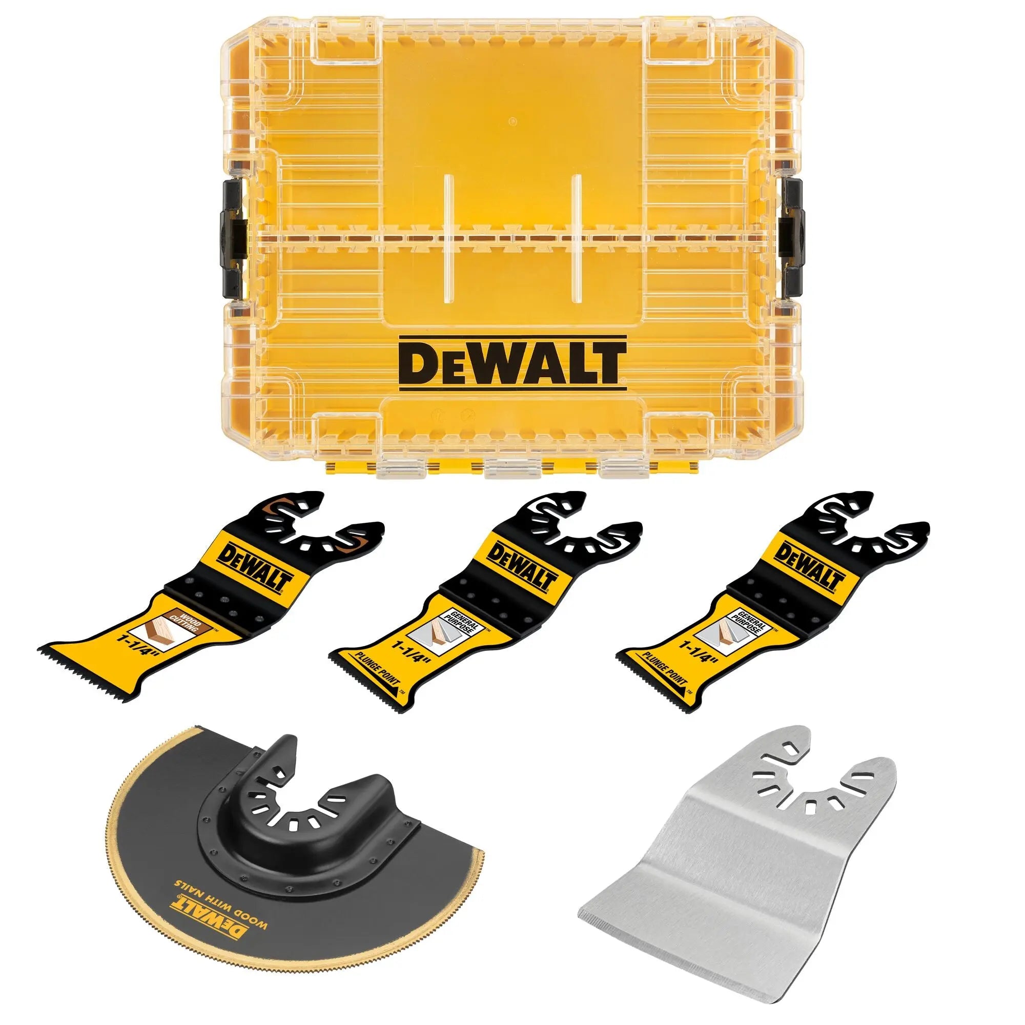 DEWALT DWA425GSET – DEWALT DW OSC General Purpose Kit 5PC DEWALT