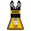 DEWALT DWA4283B25-Oscillating 2 1/8In 3-Sided Bimetal 25 Piece