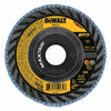 DEWALT DWA8351TR-Typ 27 Fächerscheibe Zirkonia-Aluminiumoxid 4 1/2 Zoll Scheibendurchmesser 40 Schleifkorn