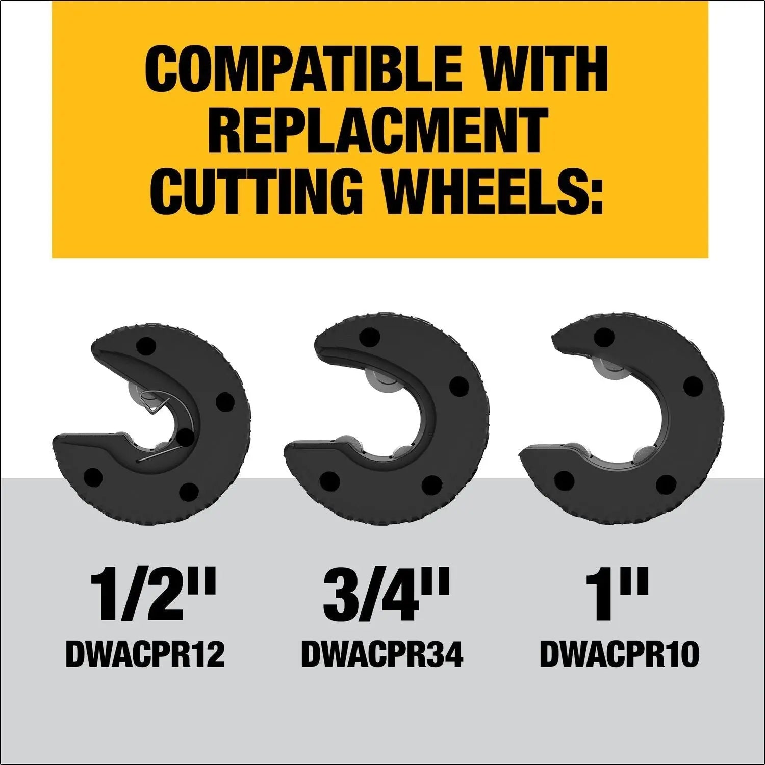 DEWALT DWACPR10-Impact Connect 1 in. Copper Cutter Wheel DEWALT