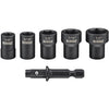 DEWALT DWADND-5-Nut Driver Set, Detachable, 5-Piece (Dwadnd5)