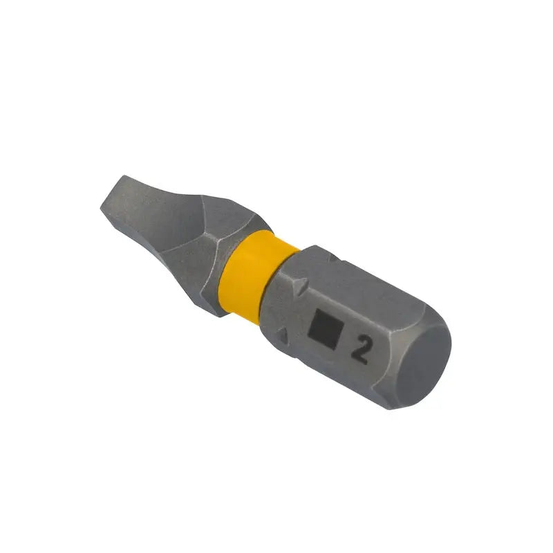 DEWALT DWAF1SQ2IR10 - LEXTORQ Square #2 Bits 10Pk, Robertson 1/4" x 1" DEWALT