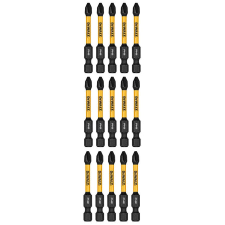 DEWALT DWAF2PH2IR15 - DEWALT 2.25In Phillips #2 Flextorq 15Pk - Wise Line Tools