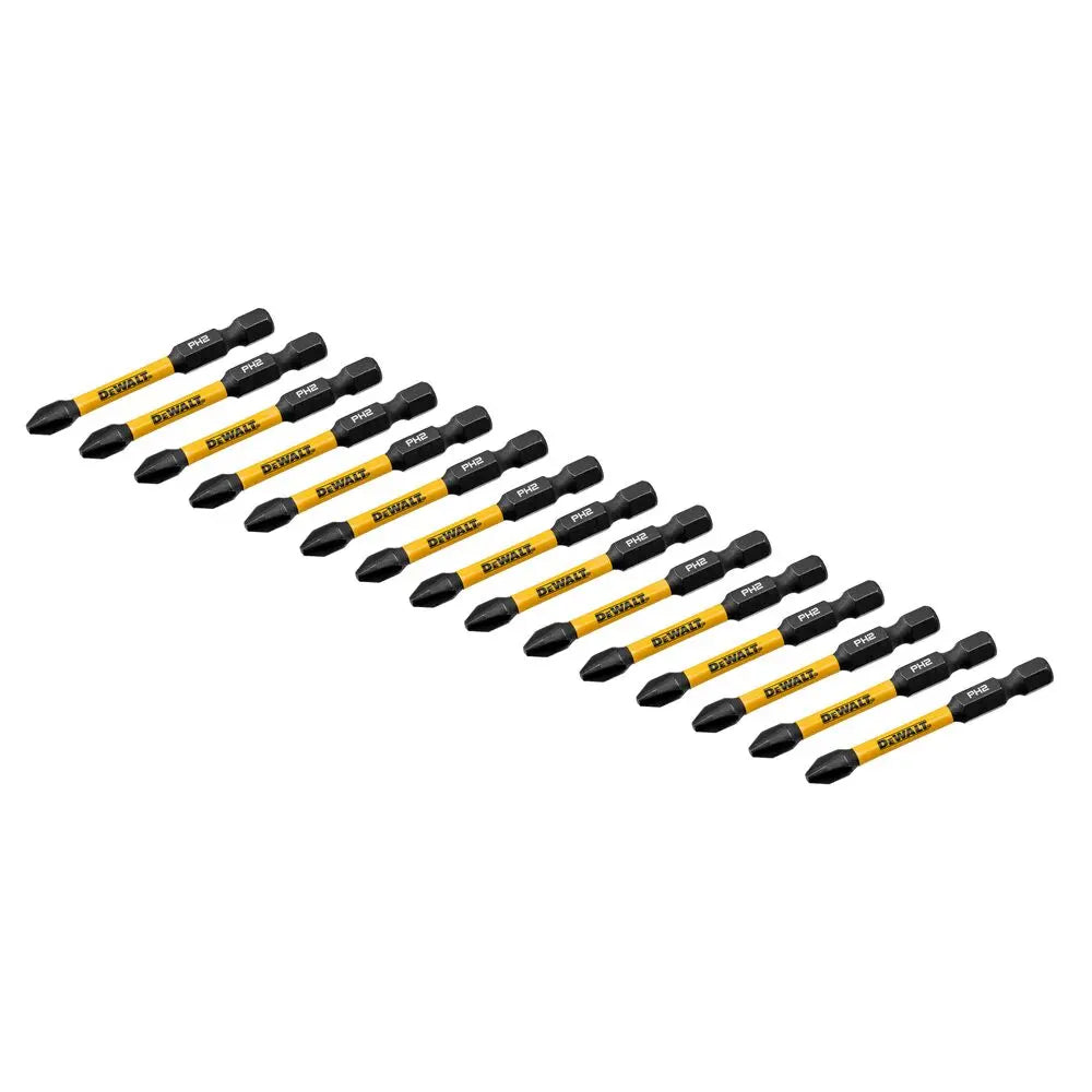 DEWALT DWAF2PH2IR15 - DEWALT 2.25In Phillips #2 Flextorq 15Pk - Wise Line Tools