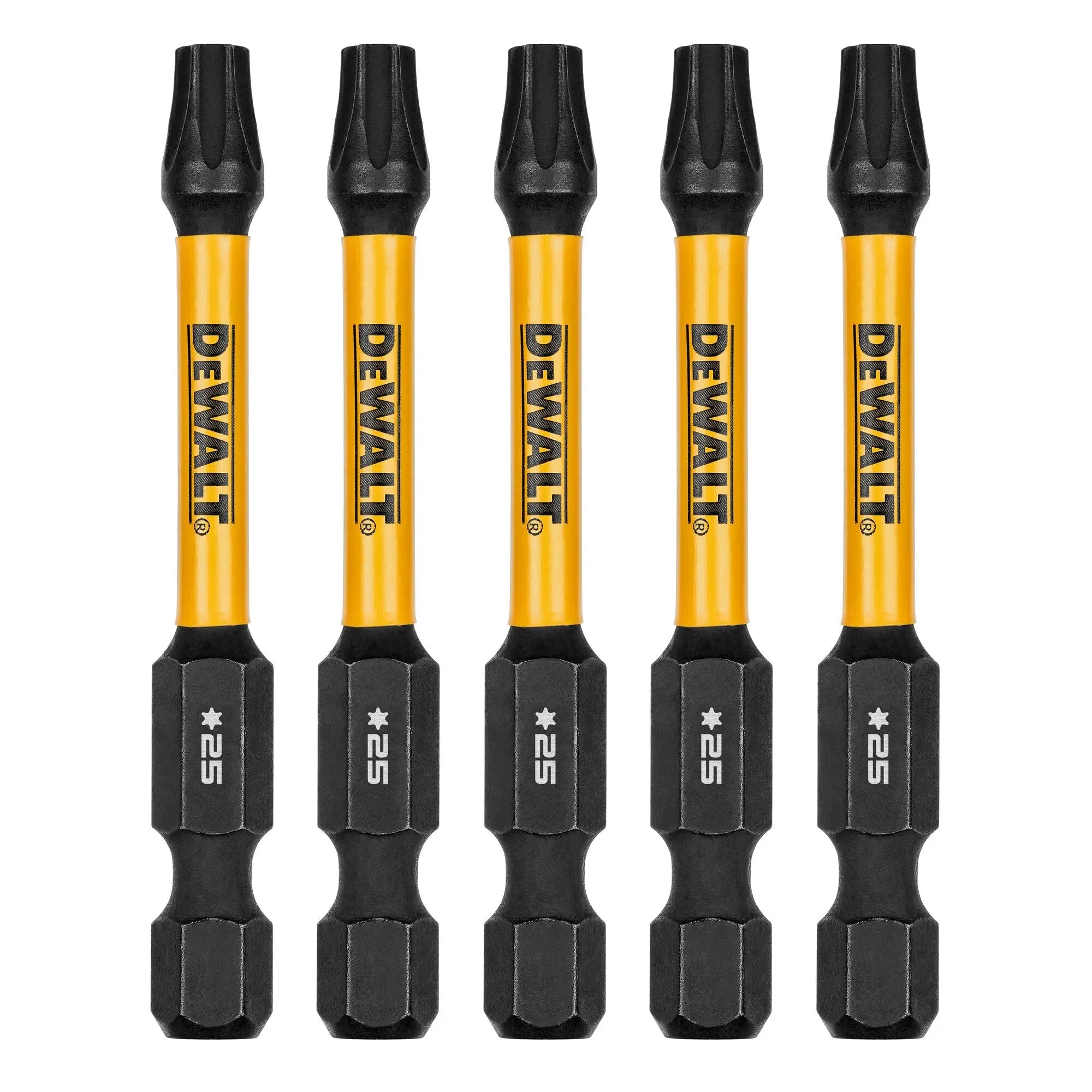 DEWALT DWAF2TX25IR5 – DEWALT 2.25In Torx T25 Flextorq 5Pk DEWALT