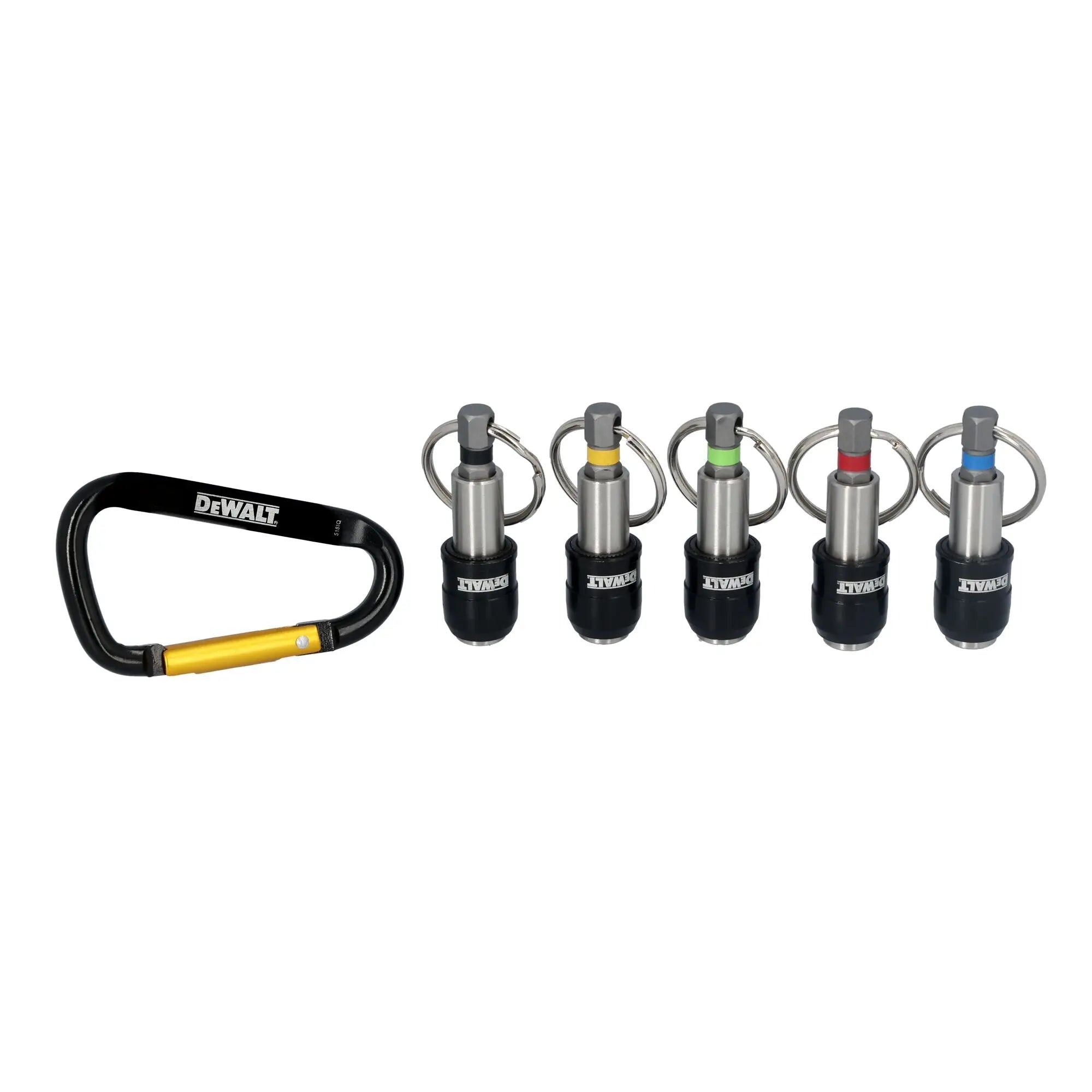 DEWALT DWAFHLDKC5 – DEWALT Keyring Bit Holder Set - Wise Line Tools