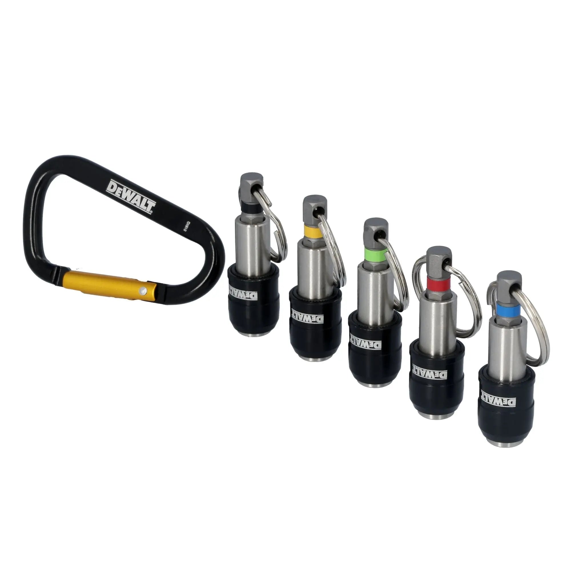 DEWALT DWAFHLDKC5 – DEWALT Keyring Bit Holder Set DEWALT