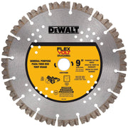 DEWALT DWAFV8900-FLEXVOLT 9 In Diamond Blade with 7/8 in Arbor (1 Pack) - Wise Line Tools