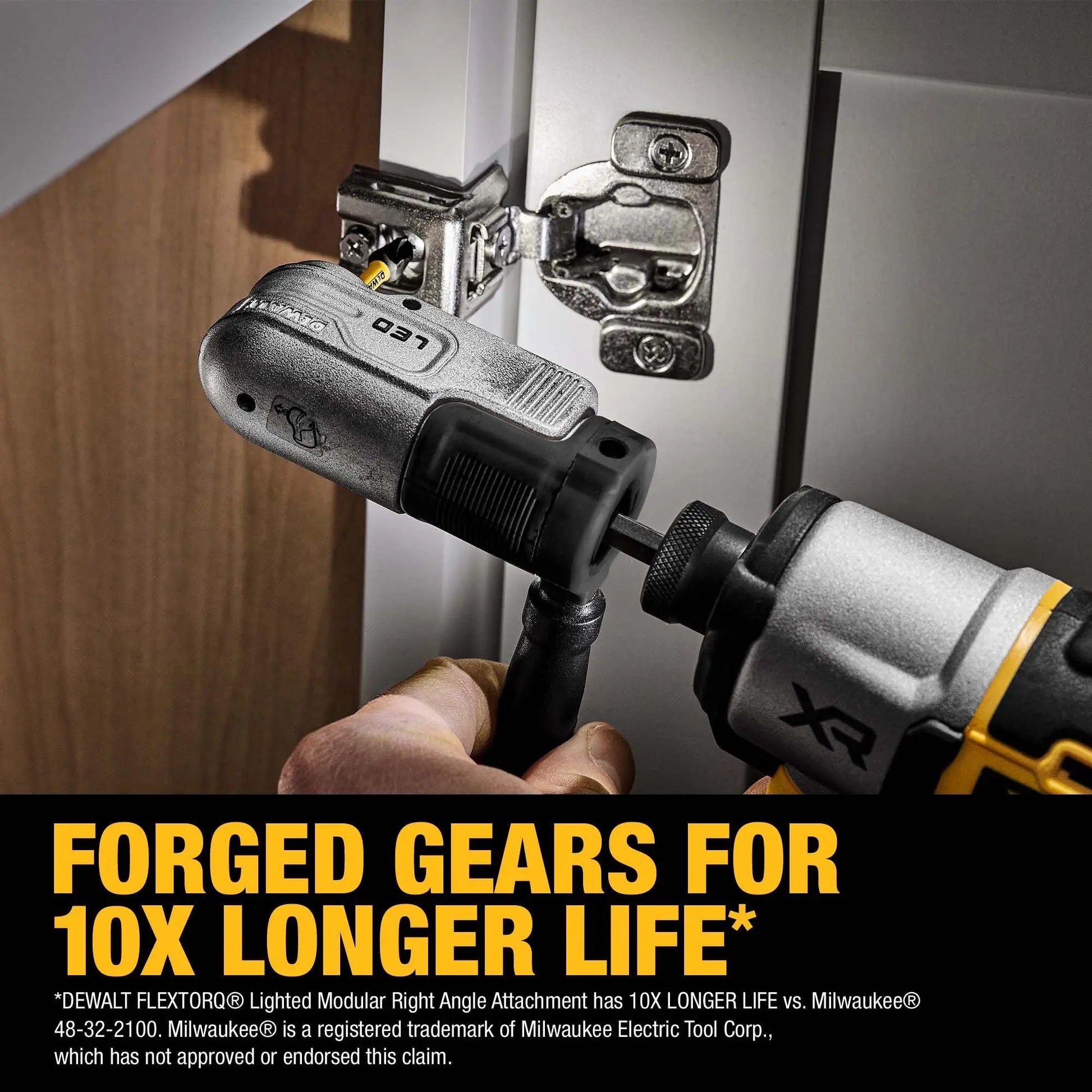 DEWALT DWALRAFT – DEWALT FLEXTORQ Lighted Modular Right Angle Attachment DEWALT