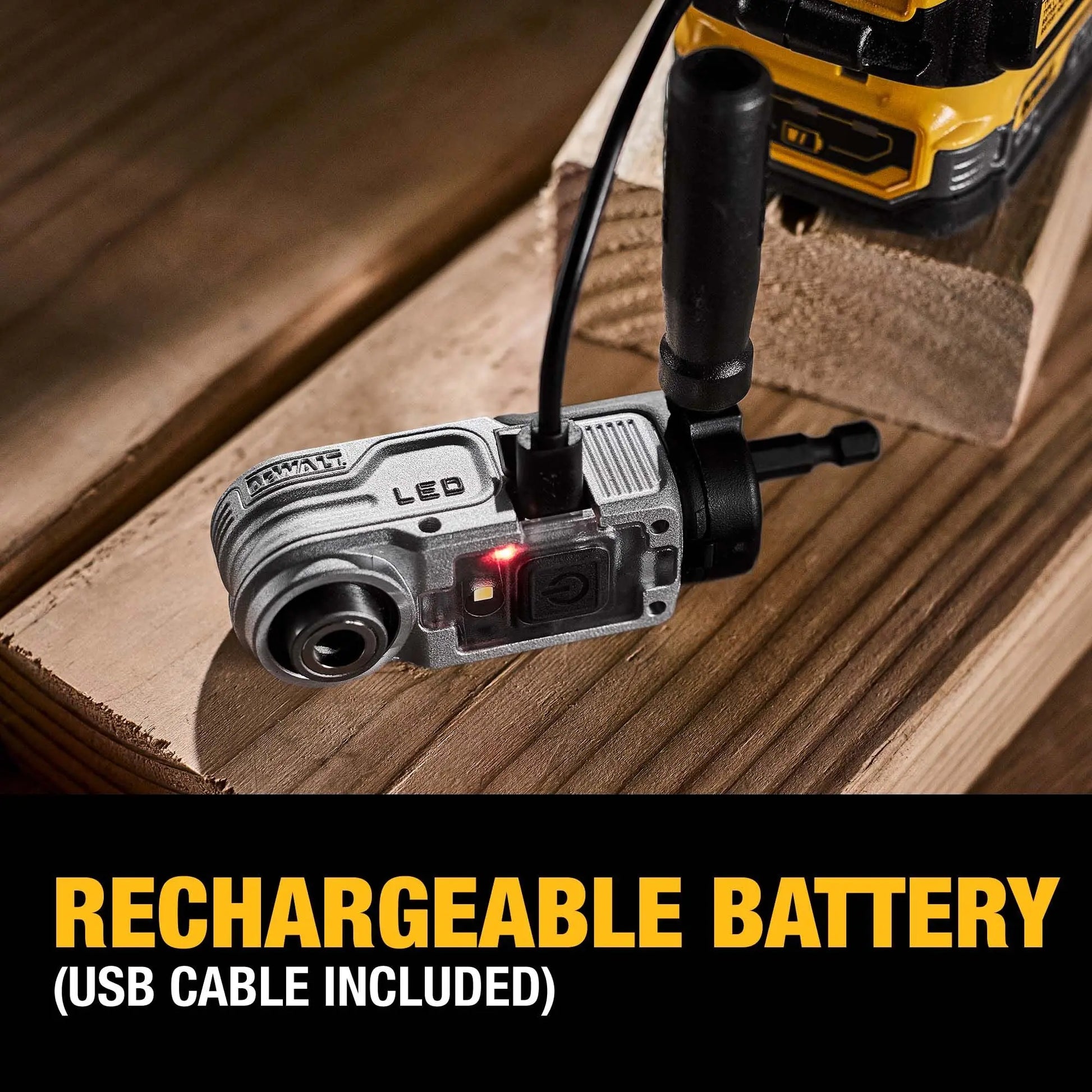 DEWALT DWALRAFT – DEWALT FLEXTORQ Lighted Modular Right Angle Attachment DEWALT