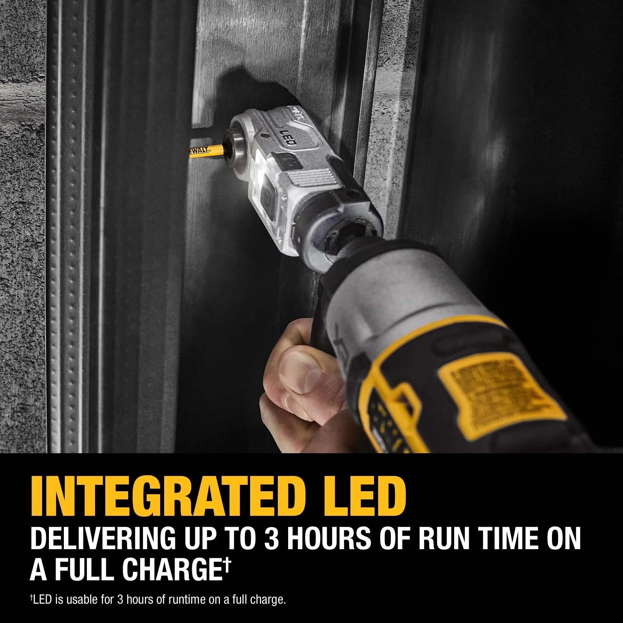 DEWALT DWALRAFT – DEWALT FLEXTORQ Lighted Modular Right Angle Attachment DEWALT