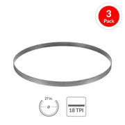 DEWALT DWAPB27183-27In 18Tpi Portable Bnd Sw Bld 3Pk - Wise Line Tools