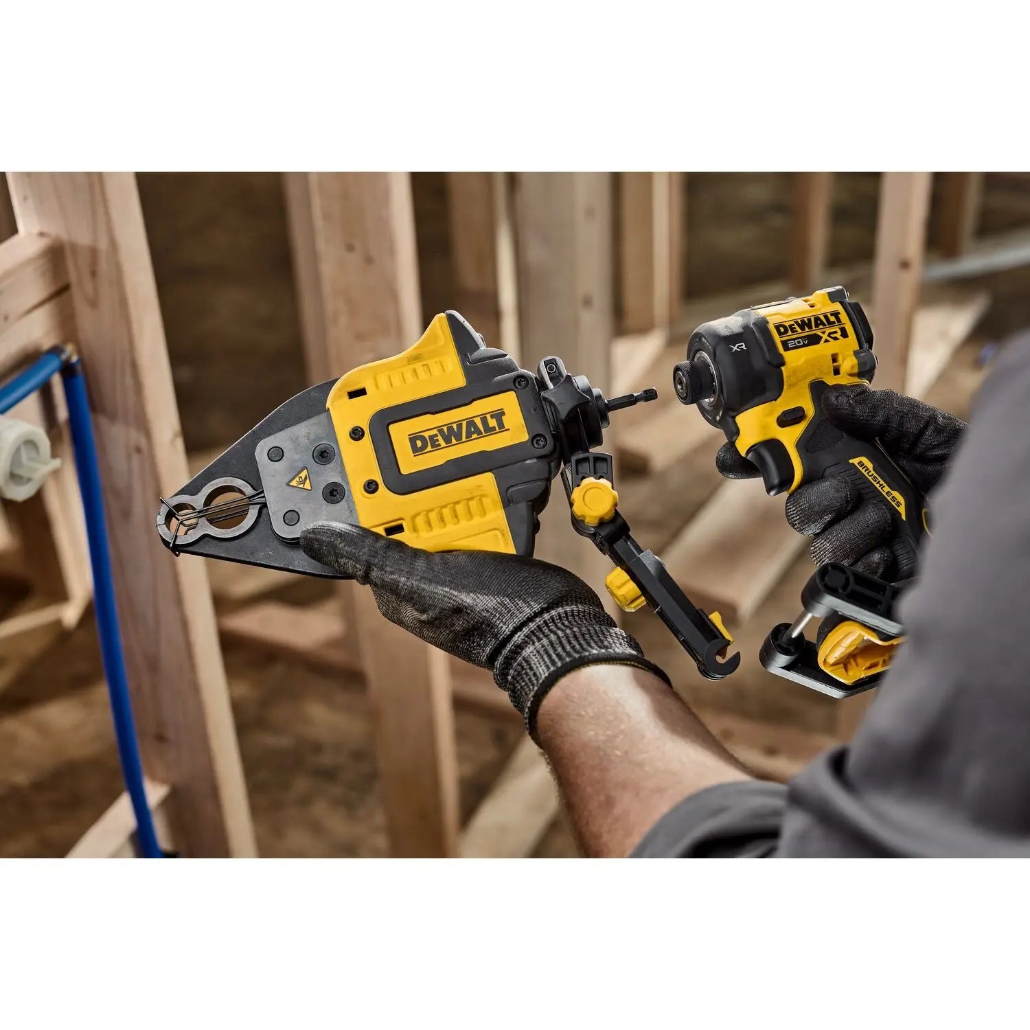 DEWALT DWAPXCIR-Impact Connect Pex Crimper - Wise Line Tools
