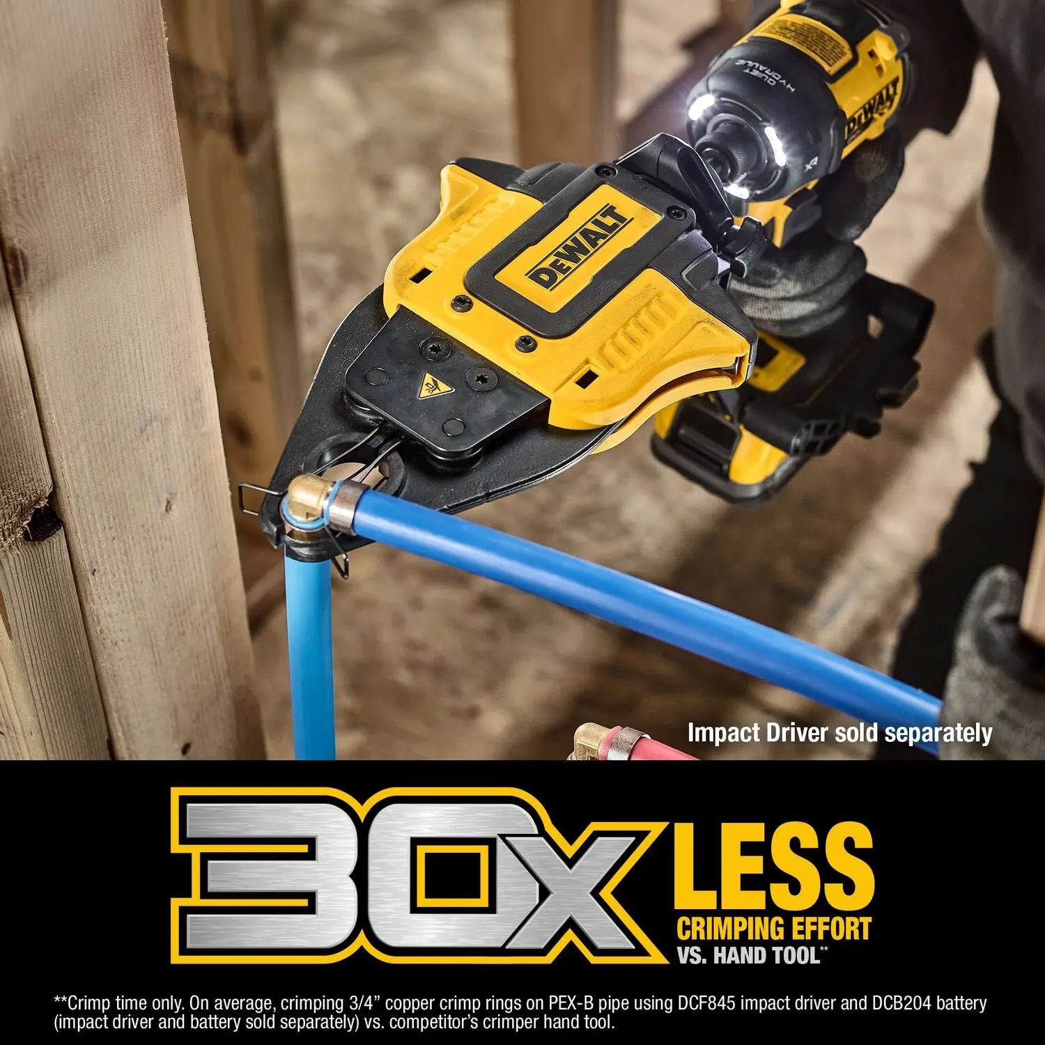DEWALT DWAPXCIR-Impact Connect Pex Crimper - Wise Line Tools
