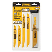 DEWALT DWAR8SETCS-8Pc Recip Blade Kit W/Case - Wise Line Tools