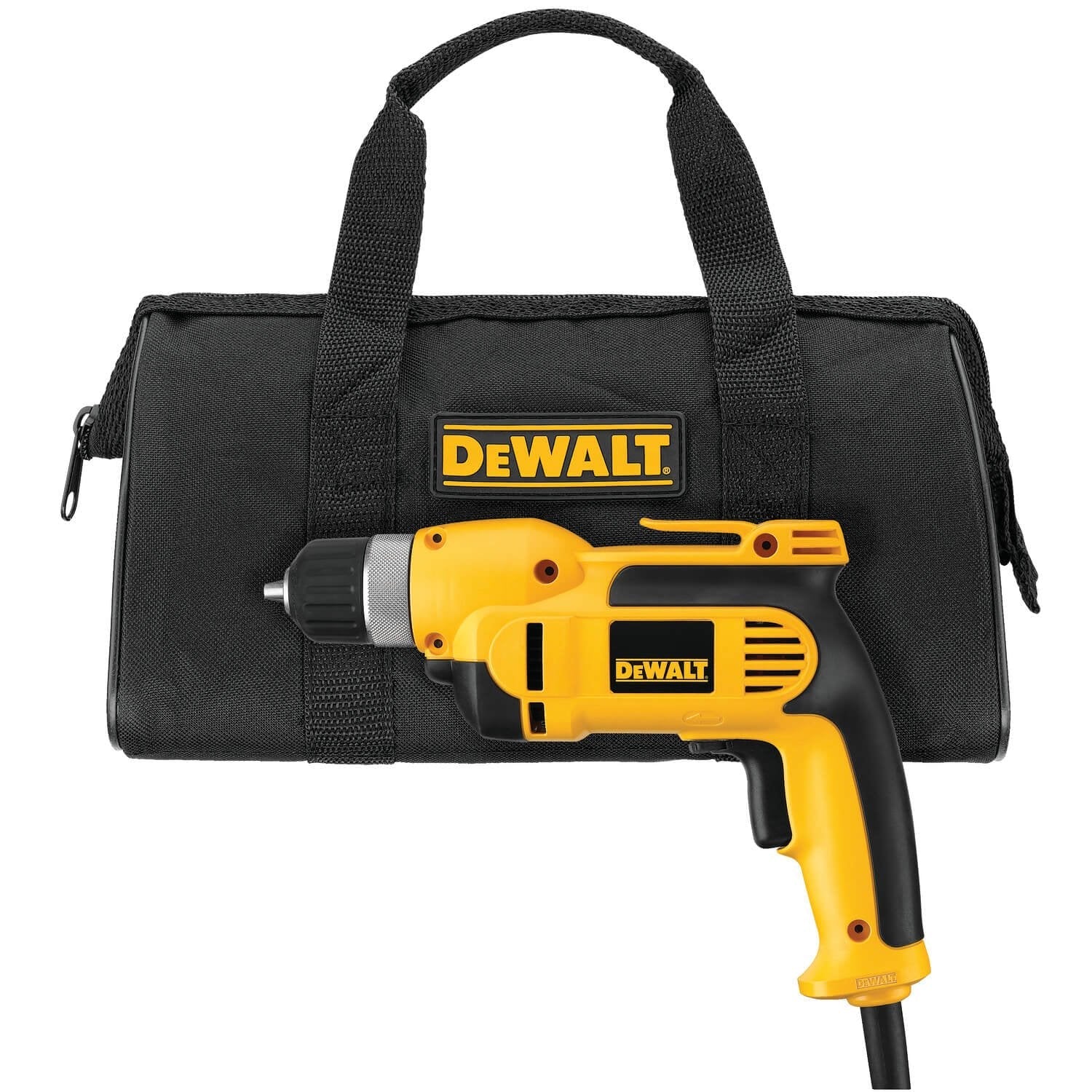 DEWALT DWD110K-Corded Drill, 7.0-Amp, 3/8-Inch, Pistol Grip DEWALT