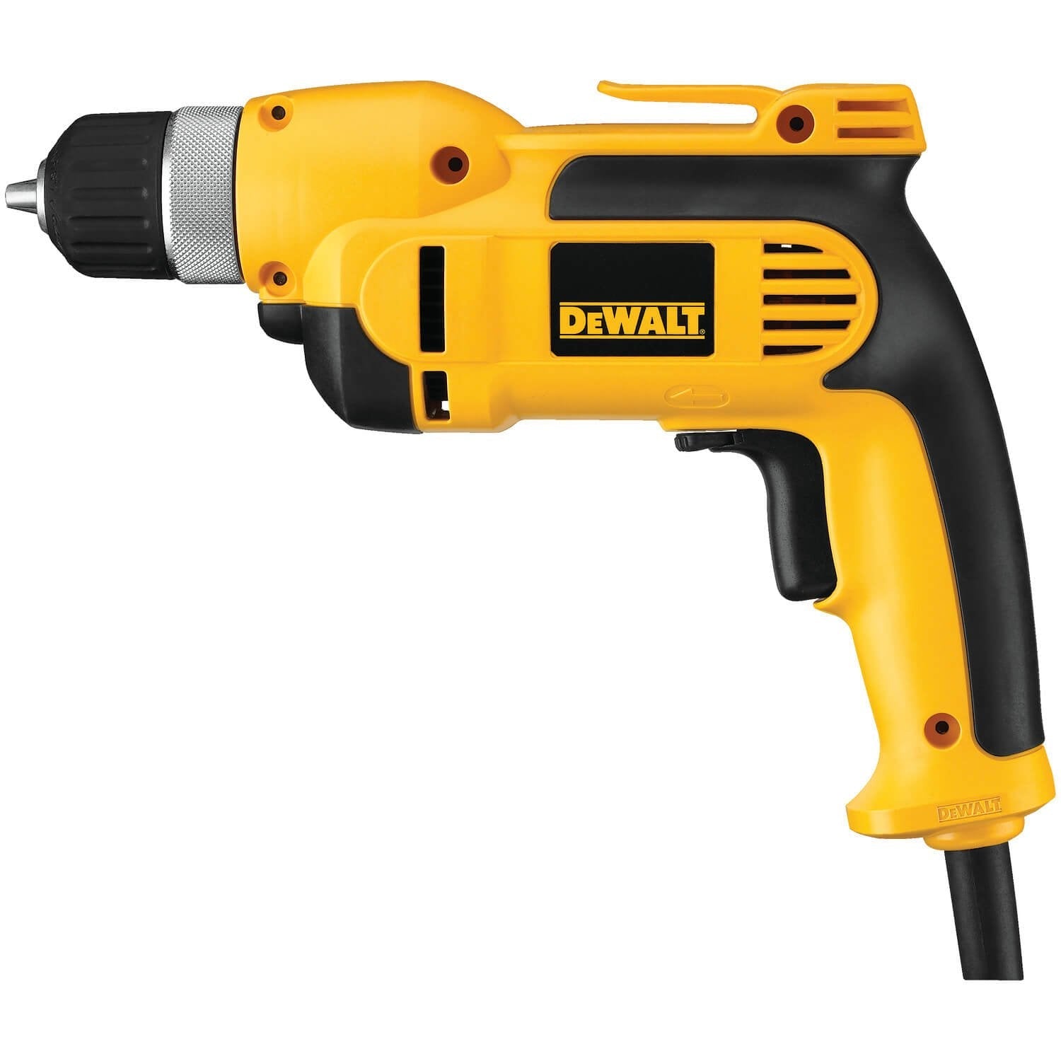 DEWALT DWD110K-Corded Drill, 7.0-Amp, 3/8-Inch, Pistol Grip DEWALT