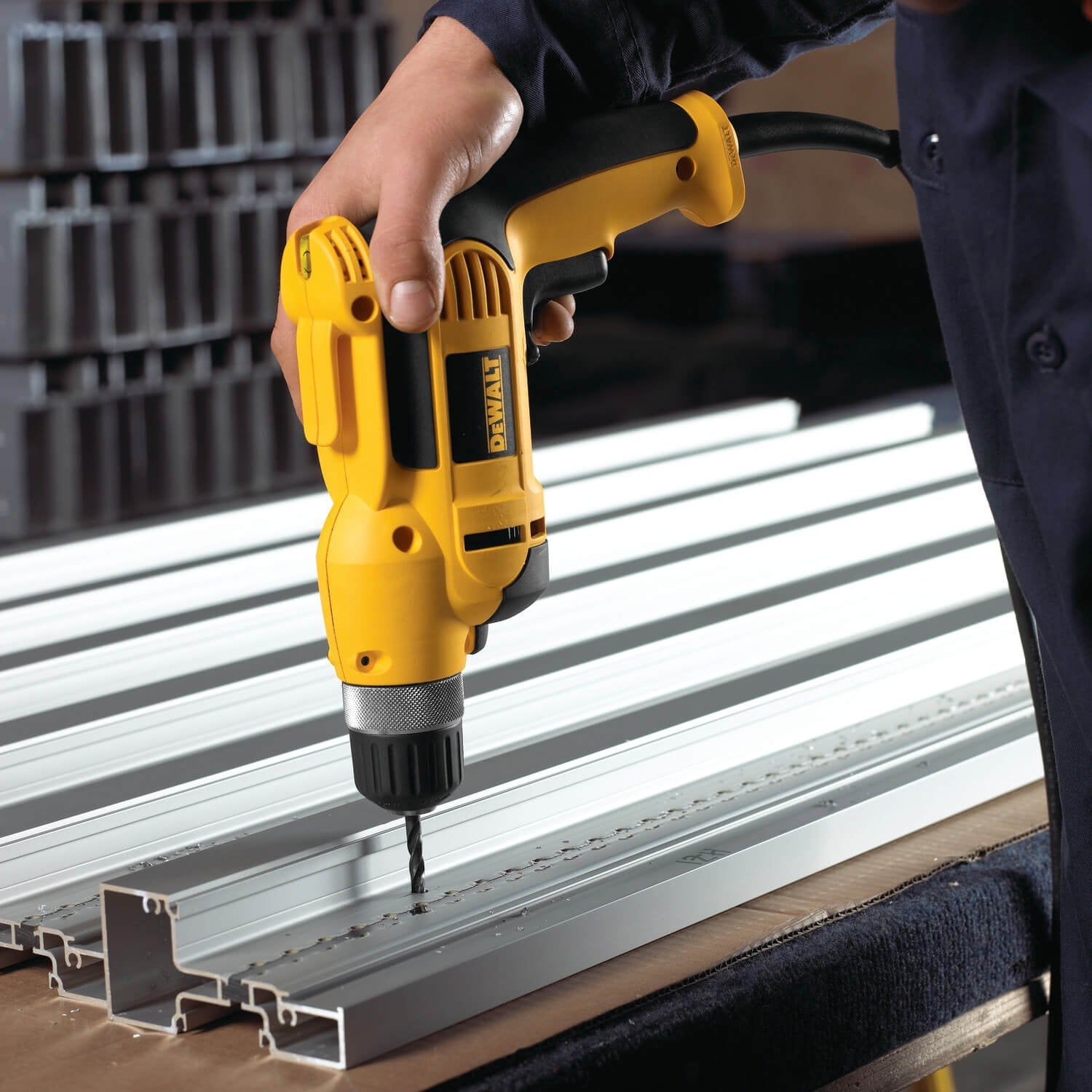 DEWALT DWD110K-Corded Drill, 7.0-Amp, 3/8-Inch, Pistol Grip DEWALT