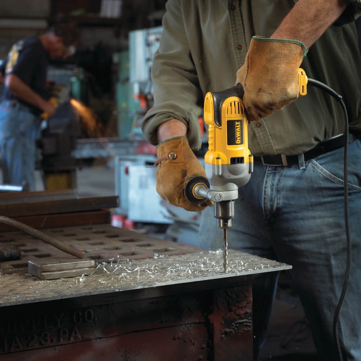 DEWALT DWD210G-Electric Drill, Pistol-Grip, 1/2-Inch, 10-Amp DEWALT