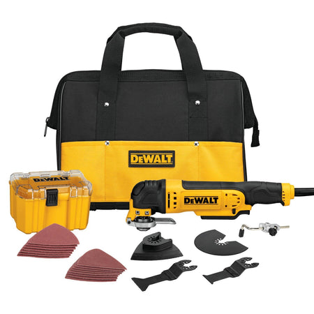 DEWALT DWE315K-Oscillating Tool Kit, Corded, 3-Amp, 29 Pieces