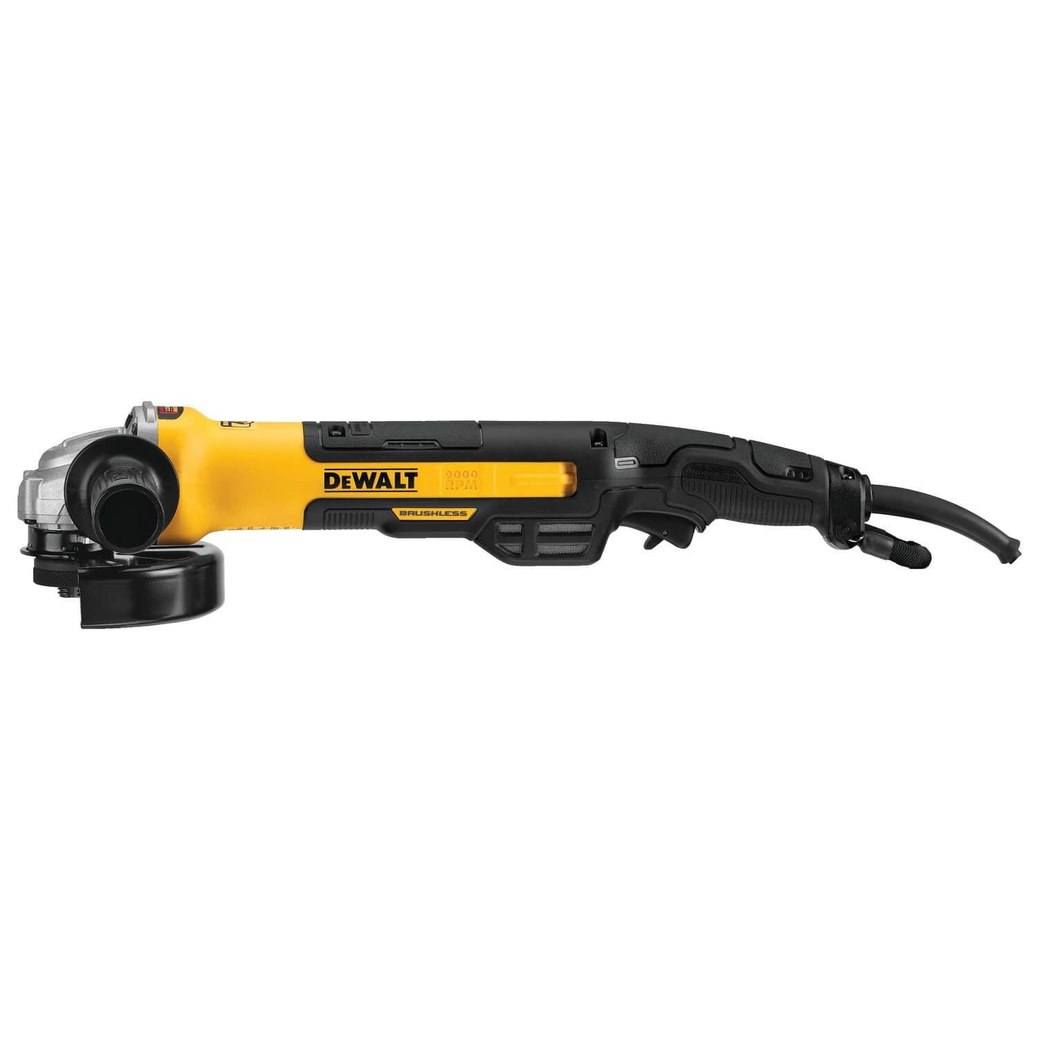 DEWALT DWE43265N-Angle Grinder, Rat Tail, 5-Inch / 6-Inch, 13-Amp - Wise Line Tools