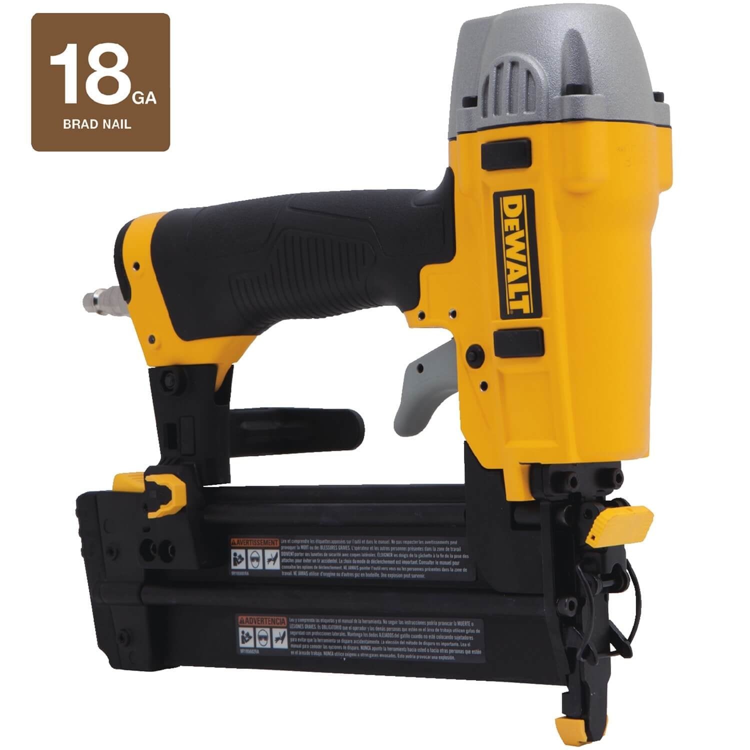 DEWALT DWFP12231 Pneumatic 18-Gauge 2-Inch Brad Nailer Kit - Wise Line Tools