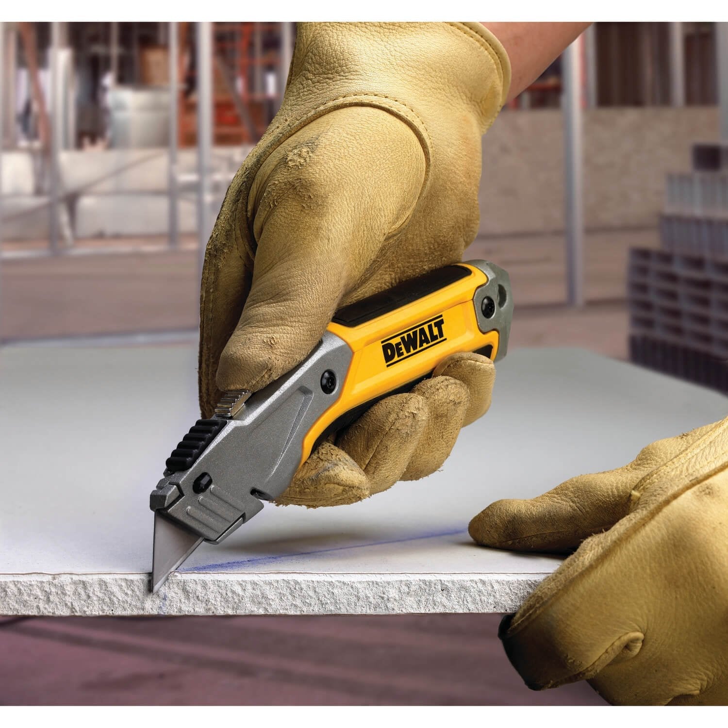 DEWALT DWHT10046-Retractable Utility Knife - Wise Line Tools