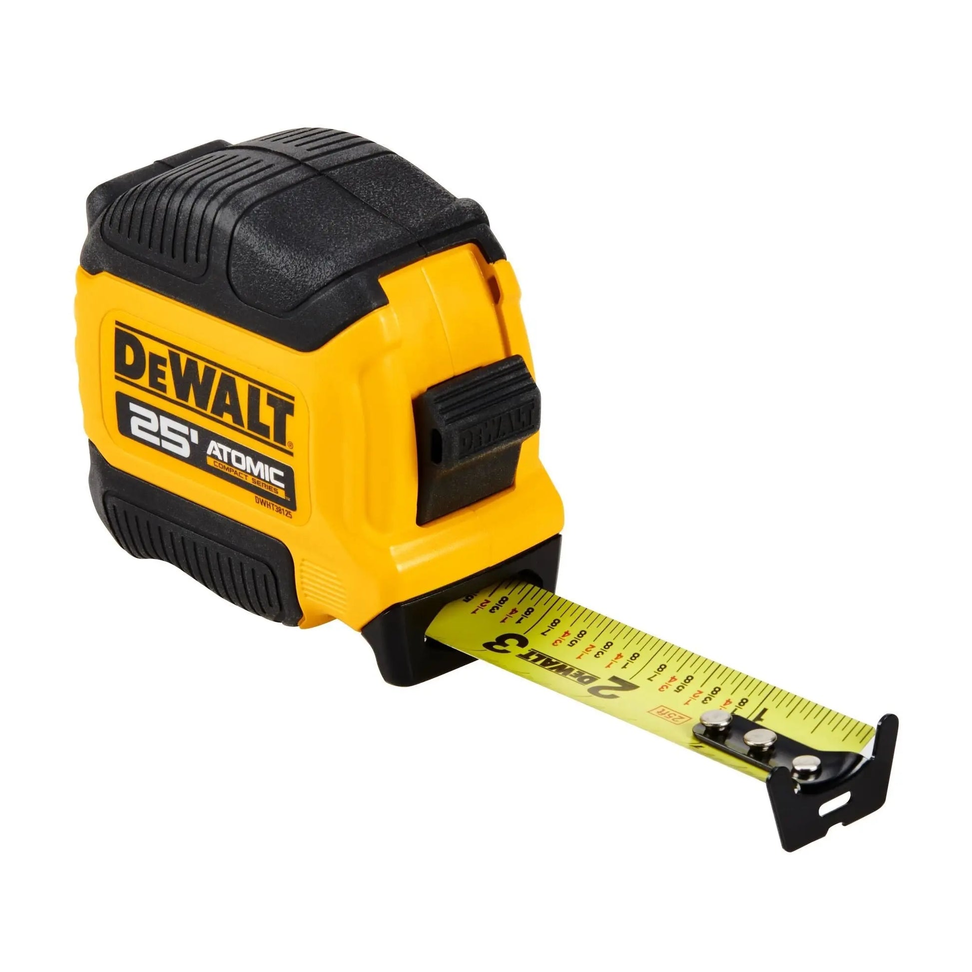 DEWALT DWHT38125S-ATOMIC Compact Series 25 ft. Tape Measure - Wise Line Tools