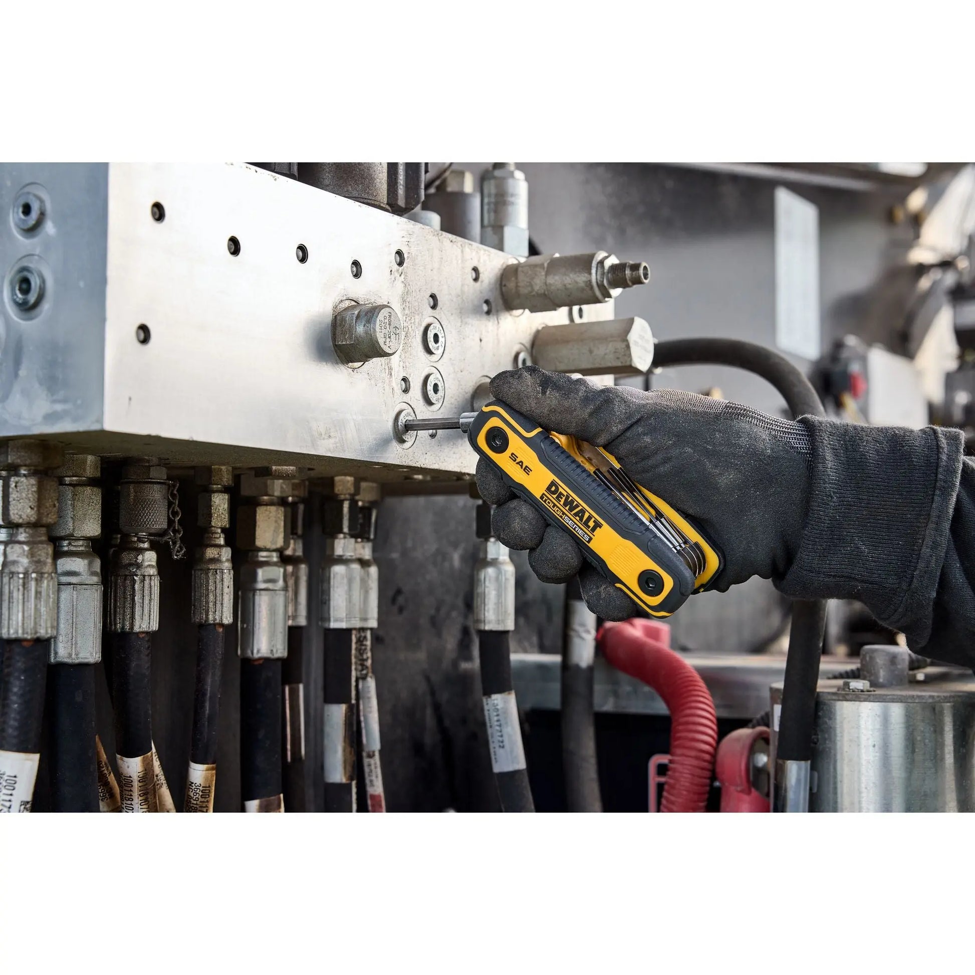 DEWALT DWHT70266 – DEWALT TOUGHSERIES Fractional Folding Hex Key DEWALT