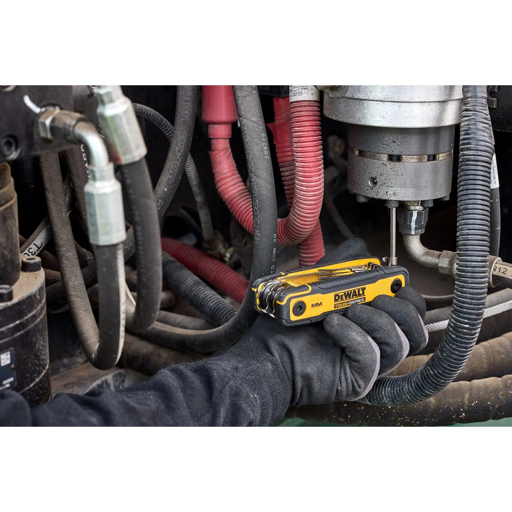 DEWALT DWHT70267 – DEWALT TOUGHSERIES Metric Folding Hex Key DEWALT