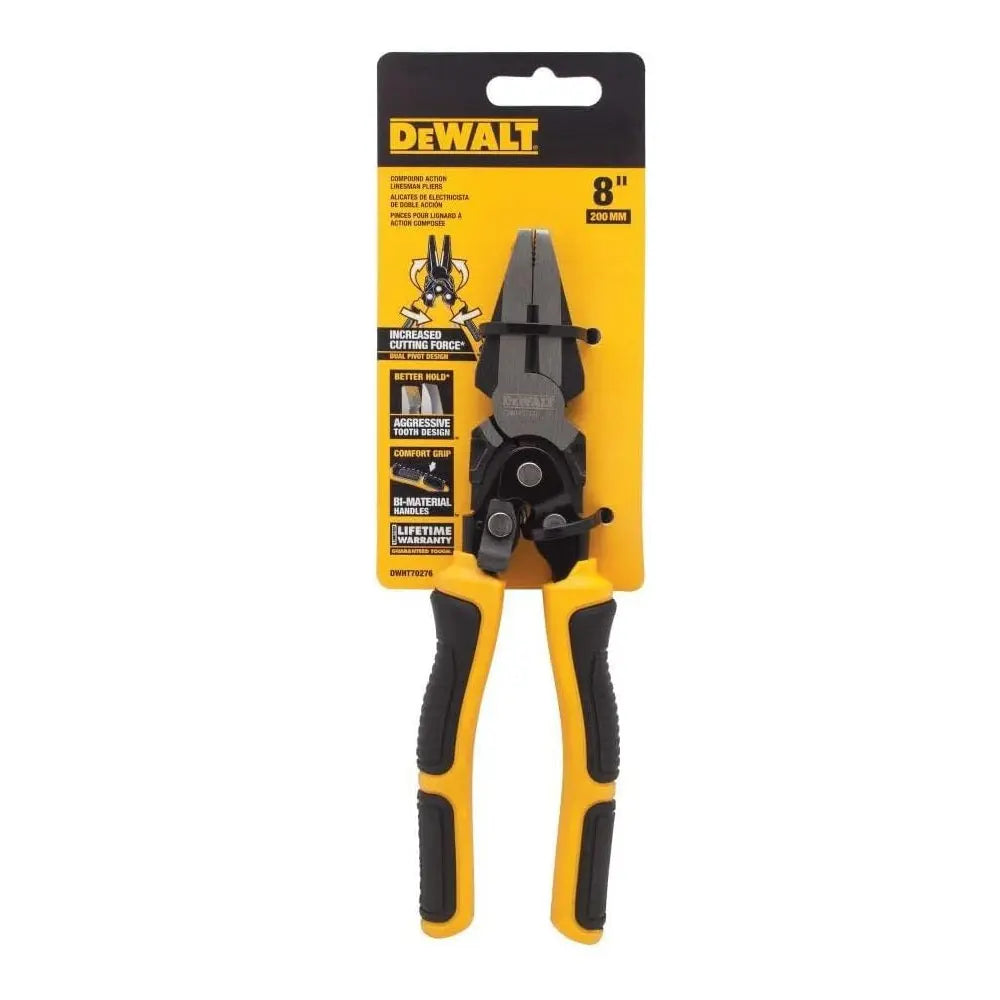 DEWALT DWHT70276 - Compound Action Linesman Pliers DEWALT