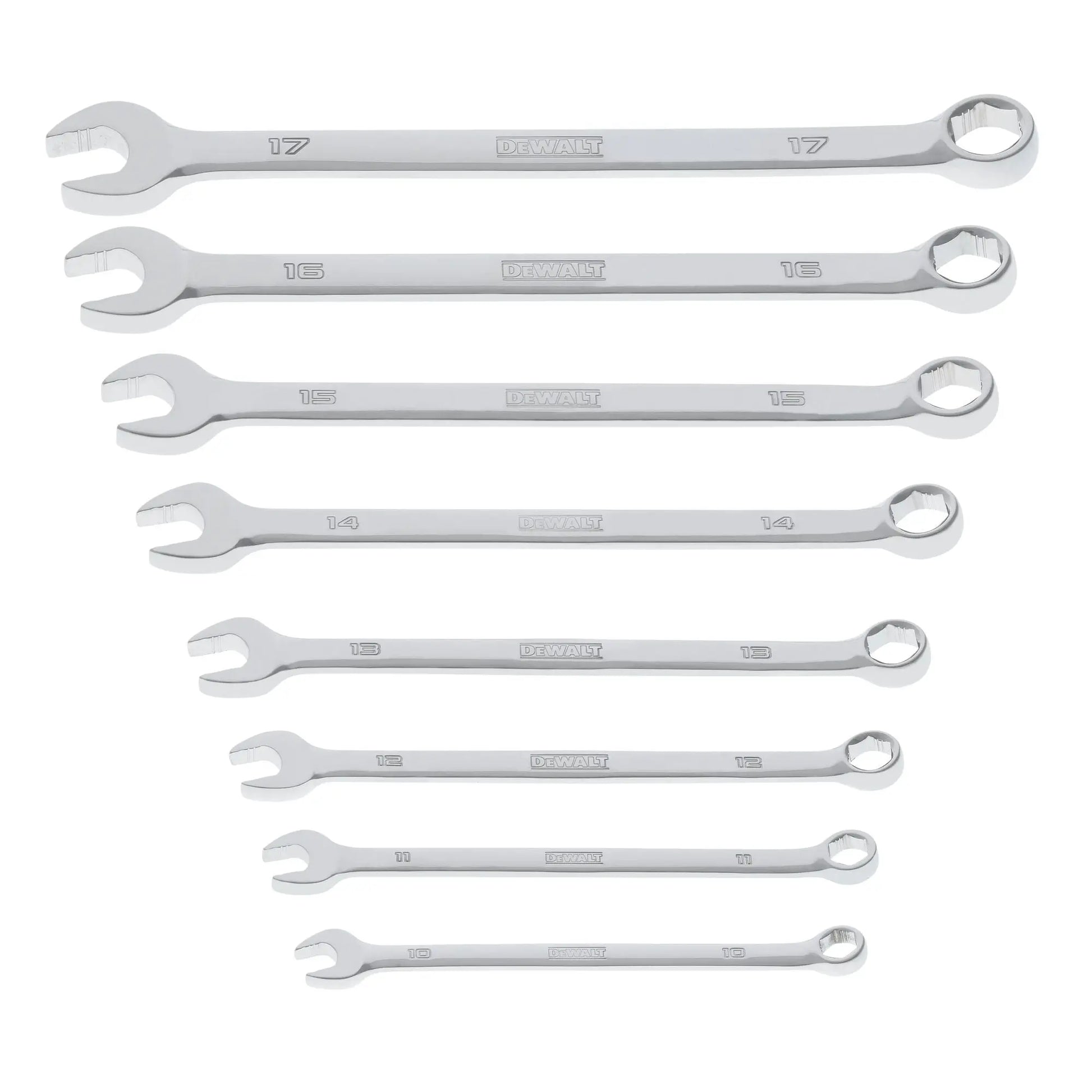 DEWALT DWMT45426 – DEWALT TOUGHSERIES 8-Piece Metric Combination Wrench Set DEWALT