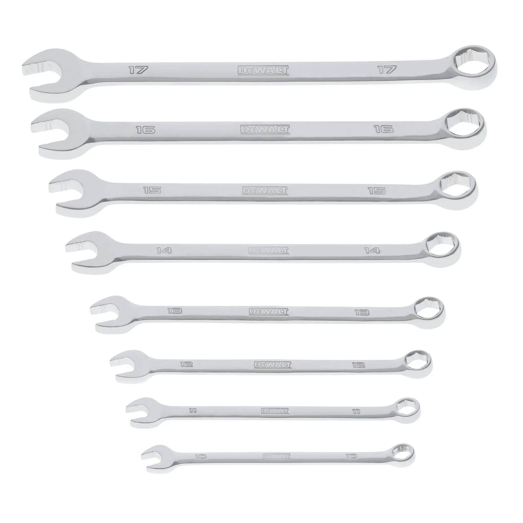 DEWALT DWMT45426 – DEWALT TOUGHSERIES 8-Piece Metric Combination Wrench Set DEWALT