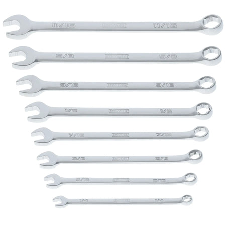 DEWALT DWMT45427 – DEWALT TOUGHSERIES 8-piece SAE Combination Wrench Set DEWALT