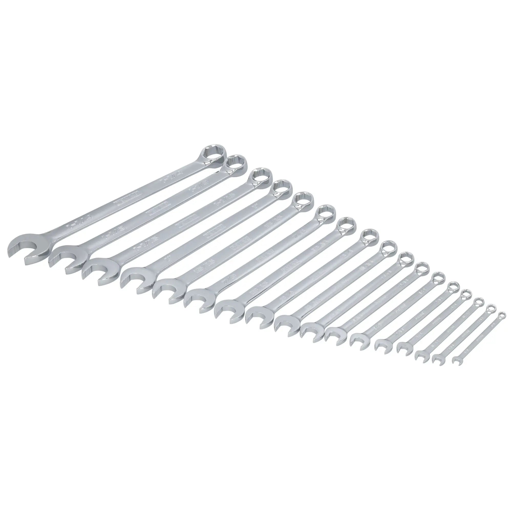 DEWALT DWMT45428 – DEWALT TOUGHSERIES 17-Piece SAE Combination Wrench Set DEWALT