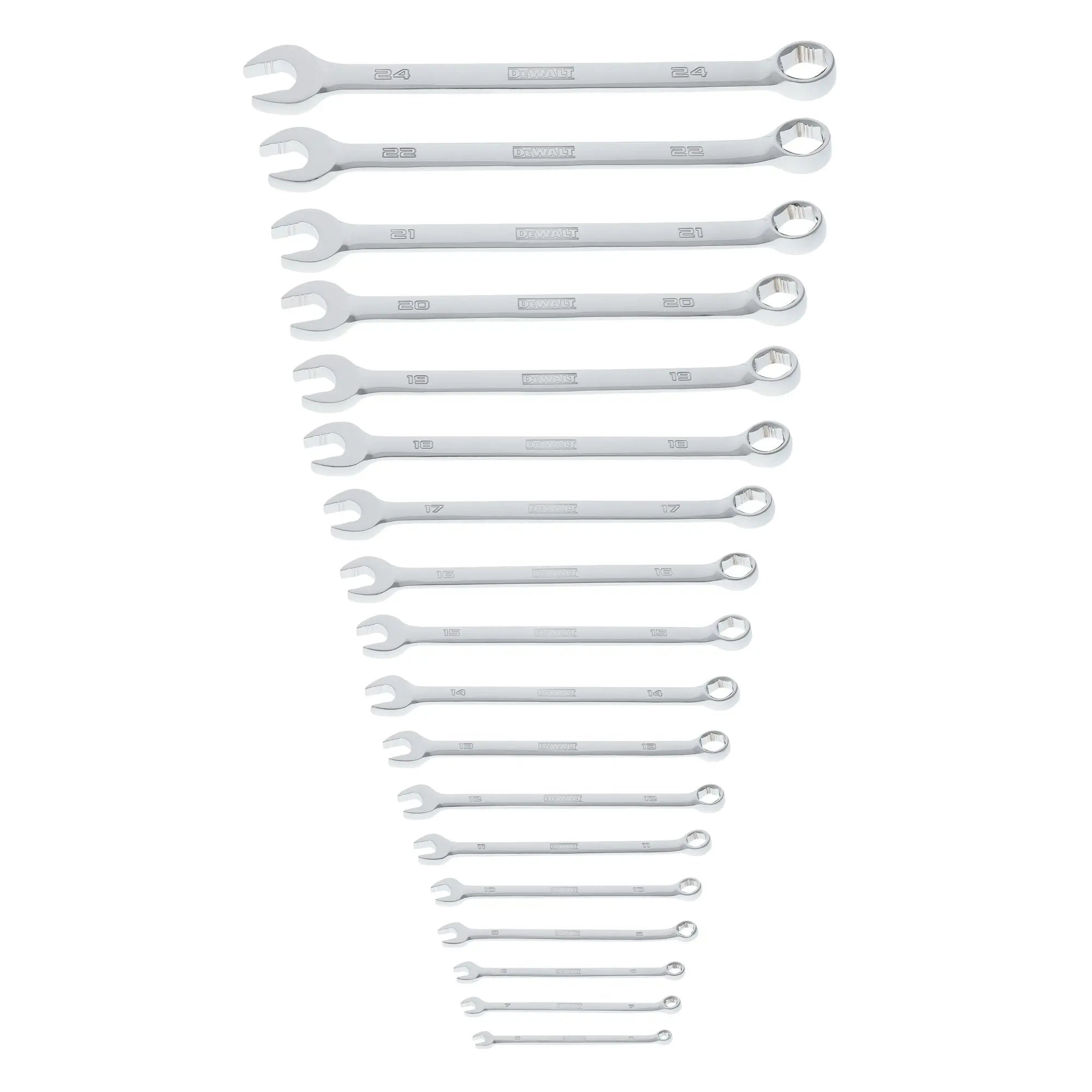 DEWALT DWMT45429 – DEWALT TOUGHSERIES 18-Piece Metric Combination Wrench Set DEWALT