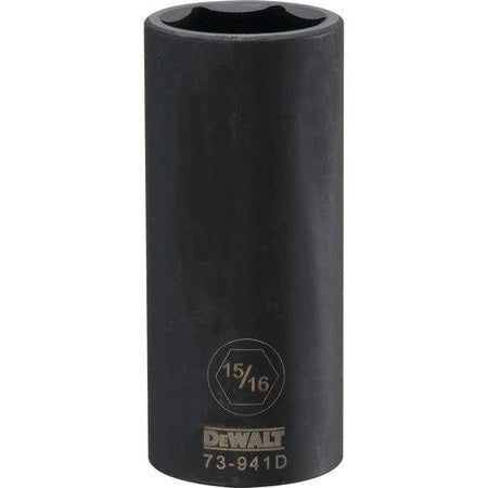 DEWALT DWMT73941OSP-Dwmt 6Pt 1/2'' Dr Dp Im Skt 15/16'' SAE - Wise Line Tools