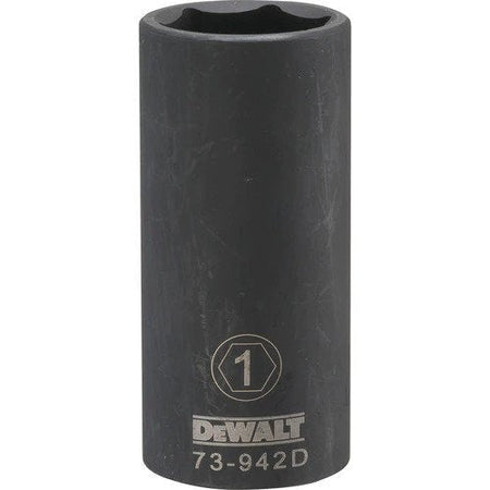 DEWALT DWMT73942OSP-Dwmt 6Pt 1/2'' Dr Dp Im Skt 1'' SAE - Wise Line Tools