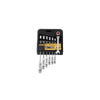 DEWALT DWMT74196 – DEWALT 7 Piece Ratcheting Flex Head Combination Metric Wrench Set