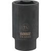 DEWALT DWMT74658OSP-Dwmt 6Pt 1/2In Dr Dp Im Skt 1-1/4In SAE