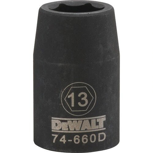 DEWALT DWMT74660OSP-Dwmt 6Pt 1/2In Dr Im Skt 13 Mm - Wise Line Tools