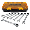 DEWALT DWMT74734 - 8pc Metric Ratcheting Wrench Set