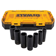 DEWALT DWMT74736-Deep Impact Socket Set, 7-Piece, 1/2" Drive SAE DEWALT